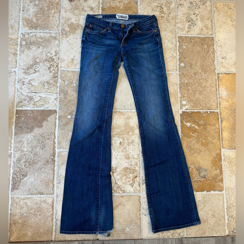 Low rise flare bell bottom jeans